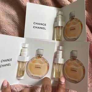 Chance Chanel perfume samples x3